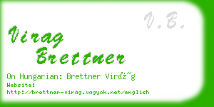 virag brettner business card